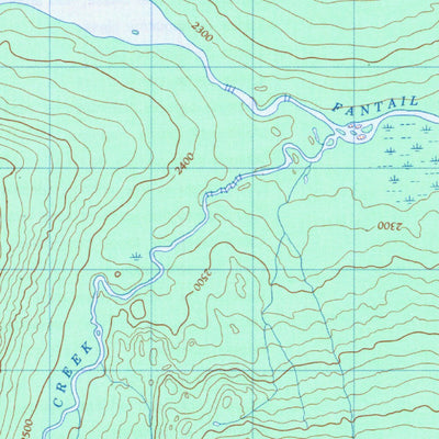 Fantail Lake, BC (104M09 CanMatrix)