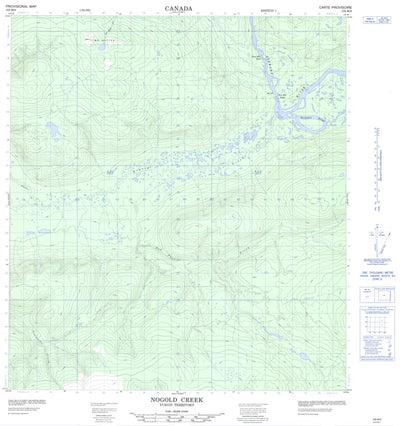 Horseshoe Slough, YT (105M06 CanMatrix)