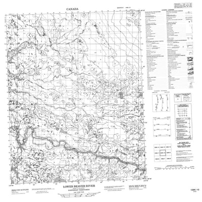 Lower Beaver River, NT (106K10 CanMatrix)