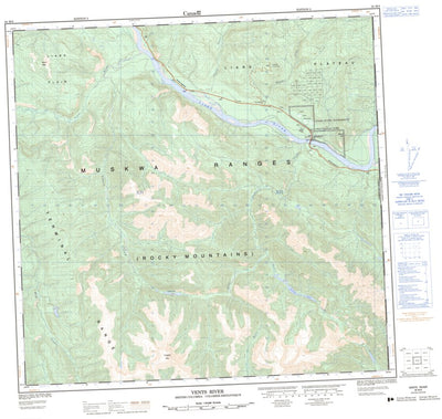 Vents River, BC (094M08 CanMatrix)