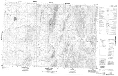 Bonnet Lake, YT (117A02 CanMatrix)