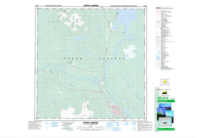 Upper Laberge, YT (105D14 CanMatrix)
