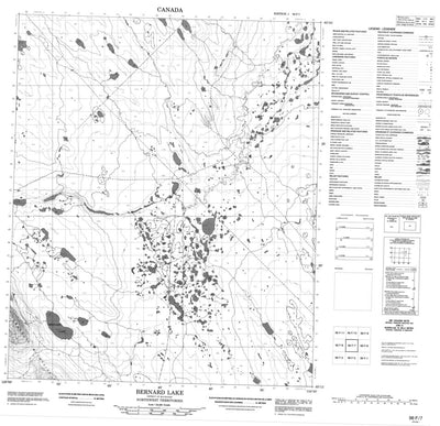 Bernard Lake, NT (096F07 CanMatrix)