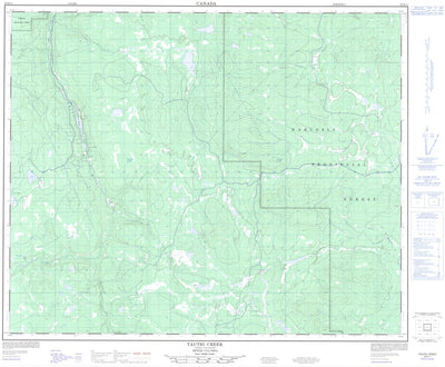 Tautri Creek, BC (093B11 CanMatrix)
