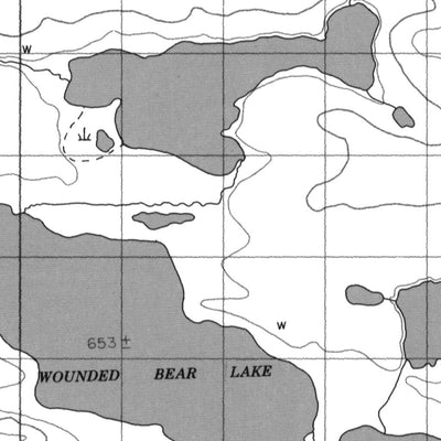 Wounded Bear Lake, NT (106N10 CanMatrix)