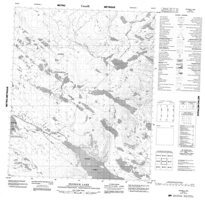 Fenwick Lake, NT (086E06 CanMatrix)