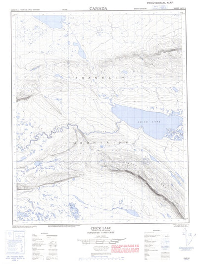 Chick Lake, NT (106H16 CanMatrix)