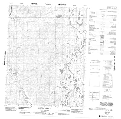 Aquila Creek, YT (116I14 CanMatrix)
