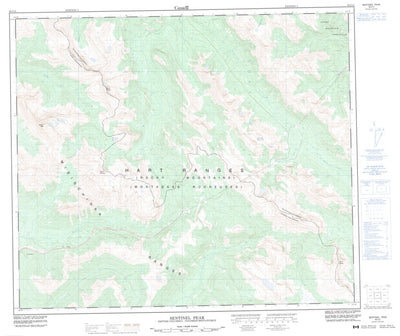 Sentinel Peak, BC (093I13 CanMatrix)