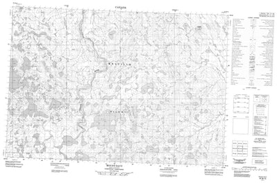 Mount Davy, NU (087B13 CanMatrix)