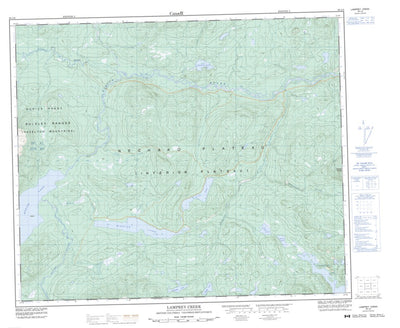 Lamprey Creek, BC (093L03 CanMatrix)