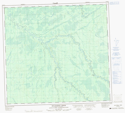 Helicopter Creek, BC (094H15 CanMatrix)