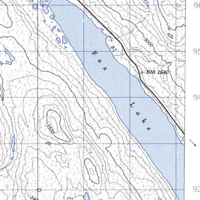 Braeburn Lake East, YT (105E05 CanMatrix)