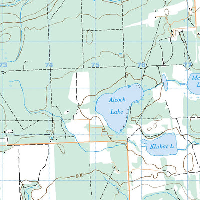 Pouce Coupe, AB (093P09 CanMatrix)