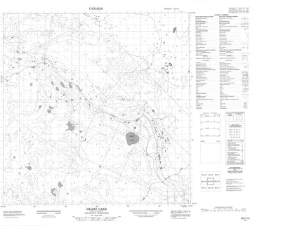 Heart Lake, NT (085C15 CanMatrix)