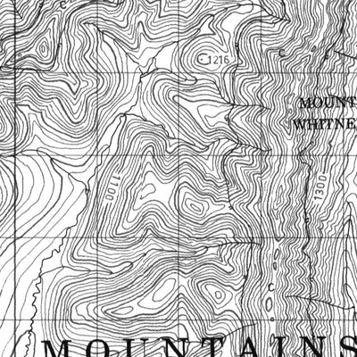 Mount Whitney, YT (116G12 CanMatrix)