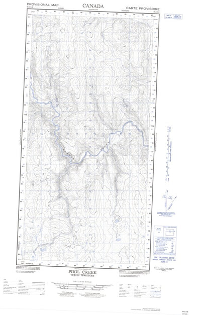 Pool Creek East, YT (095C05 CanMatrix)
