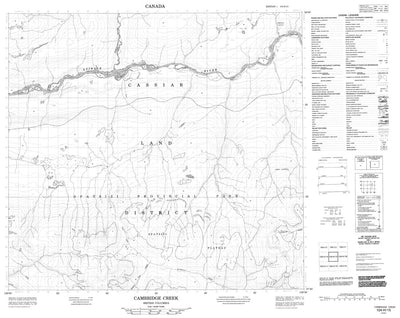 Cambridge Creek, BC (104H15 CanMatrix)