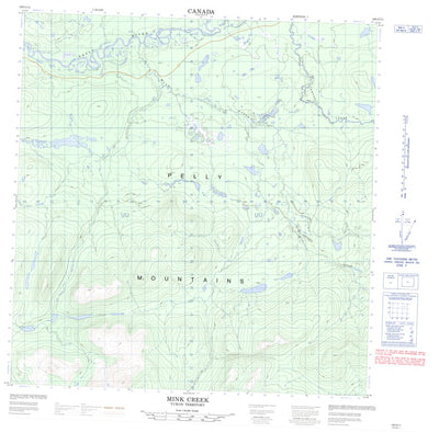 Mink Creek, YT (105G11 CanMatrix)