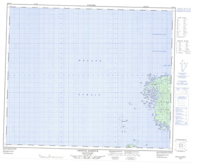 Griffith Harbour, BC (103G10 CanMatrix)