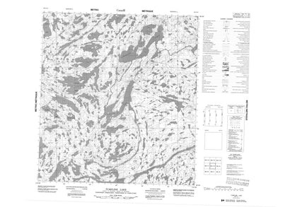 Tumpline Lake, NT (085I10 CanMatrix)