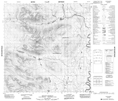 Mount Murray, YT (105A15 CanMatrix)