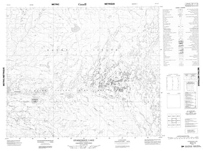 Storkerson Lake, NT (098A14 CanMatrix)