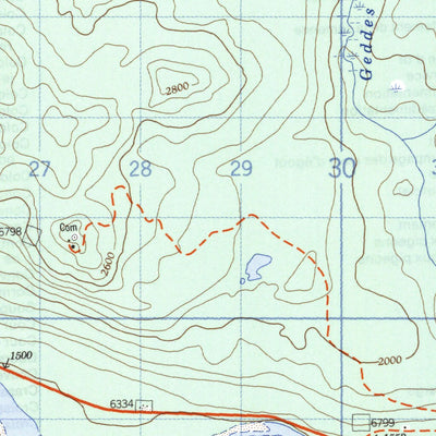 Grant Lake, BC (094M10 CanMatrix)