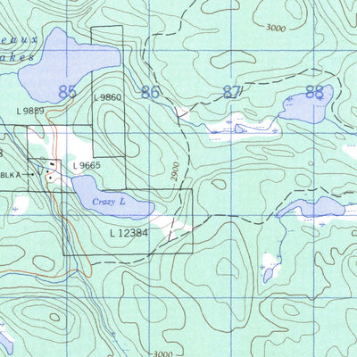 Beaver Creek, BC (093A05 CanMatrix)