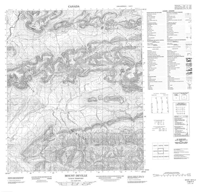 Mount Deville, YT (116F01 CanMatrix)