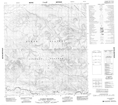 Plateau Mountain, YT (105N04 CanMatrix)