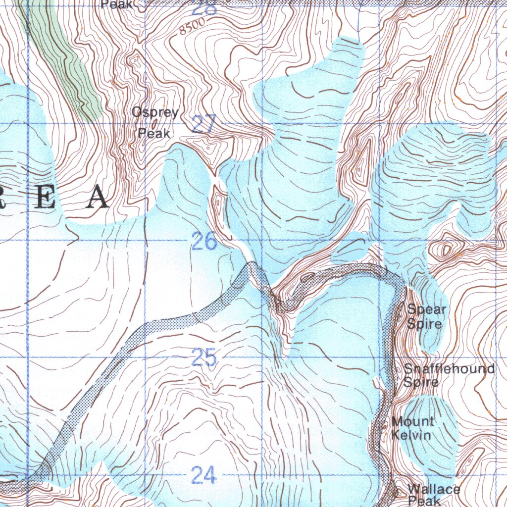 bugaboo provincial park map Bugaboo Creek, BC (082K15 CanMatrix) Map by Natural Resources Canada