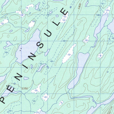 Île Tchapahipane, QC (032P03 CanMatrix)