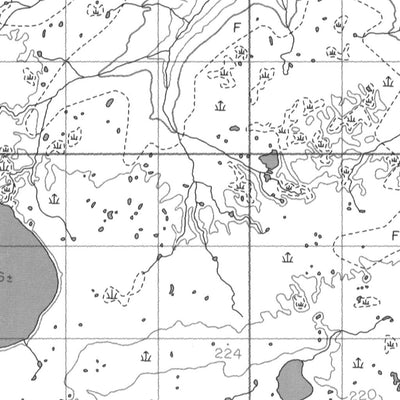 Comeau Lake, MB (054E12 CanMatrix)