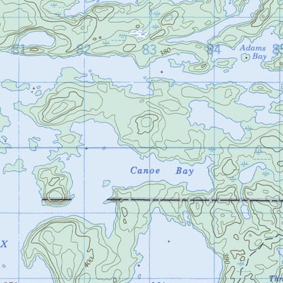 Harris Lake, ON (052F03 CanMatrix)