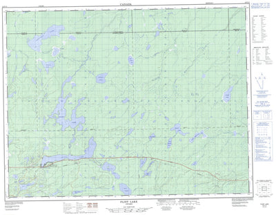 Flint Lake, ON (042F13 CanMatrix)