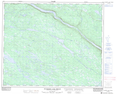 Blueberry Lake Stream, NL (013E05 CanMatrix)