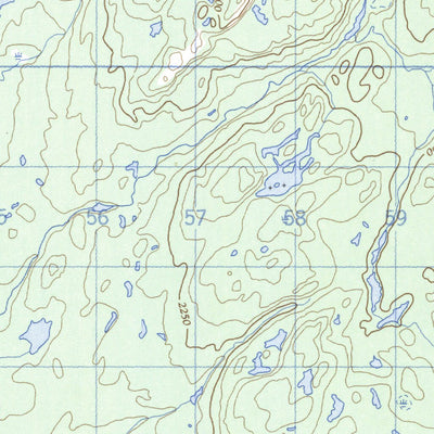 Lac Mantouchiche, QC (032P15 CanMatrix)
