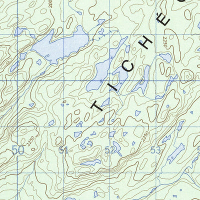 Lac Mantouchiche, QC (032P15 CanMatrix)
