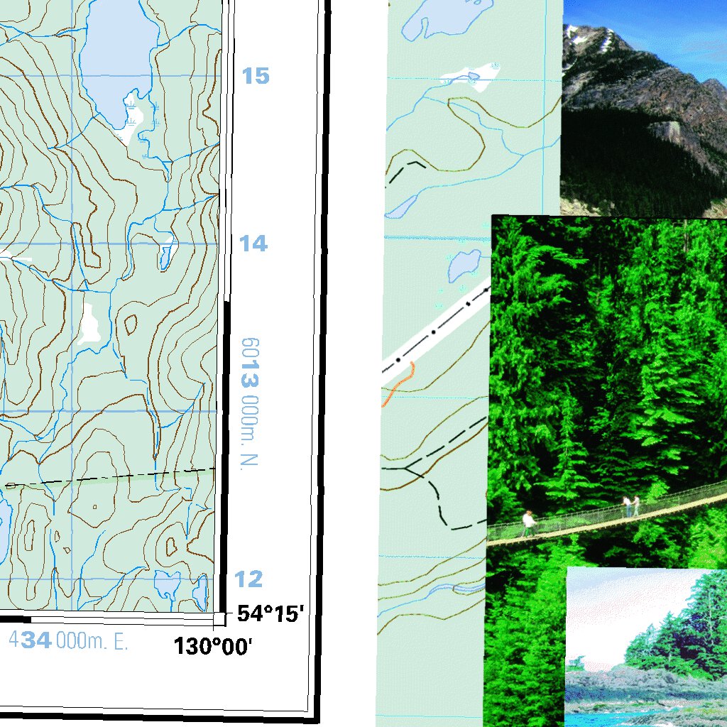 Prince Rupert, BC (103J08 CanMatrix) Map by Natural Resources Canada ...