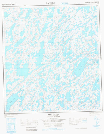 Doyle Lake, NT (075N03 CanMatrix)