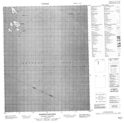 Harbour Islands, NU (046K05 CanMatrix)