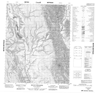 Mount Richards, YT (116I01 CanMatrix)