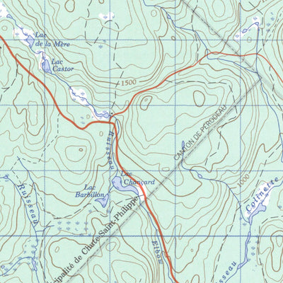 Sainte-Anne-Du-Lac, QC (031J14 CanMatrix)