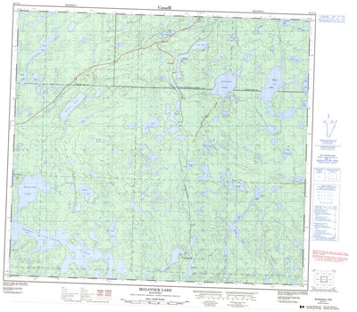 Mcgavock Lake, MB (064C11 CanMatrix)