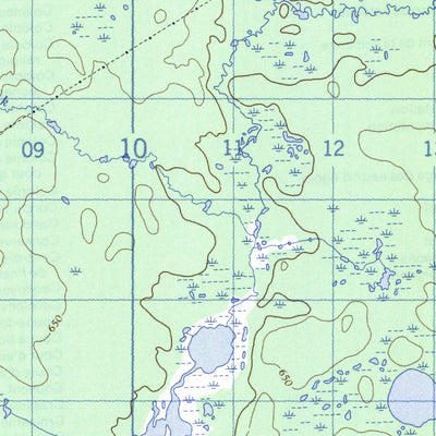 Begg Lake, MB (063P14 CanMatrix)