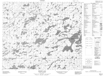 Seeber Lake, MB (053F14 CanMatrix)