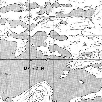 Lac Bardin, QC (033B08 CanMatrix)