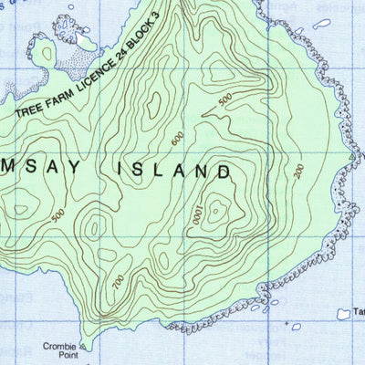 Ramsay Island, BC (103B11 CanMatrix)