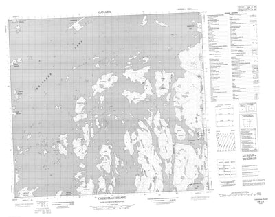 Cheesman Island, MB (064E01 CanMatrix)